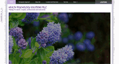Desktop Screenshot of healthpsychologysolutions.com